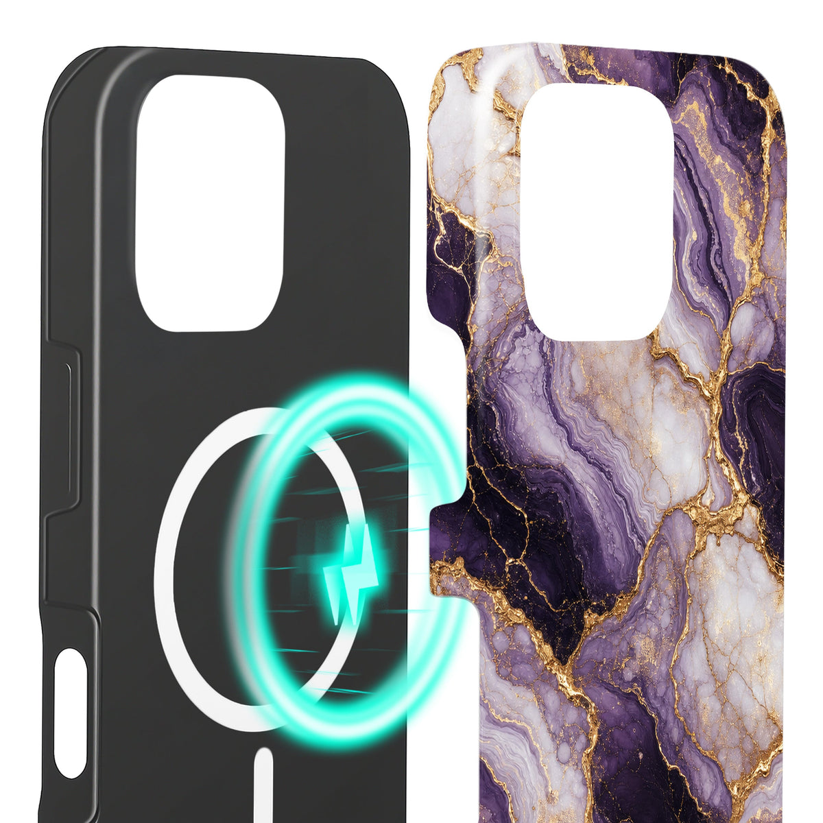 Amethyst - iPhone 16 Pro Max Hülle NALIA Protective Hülle