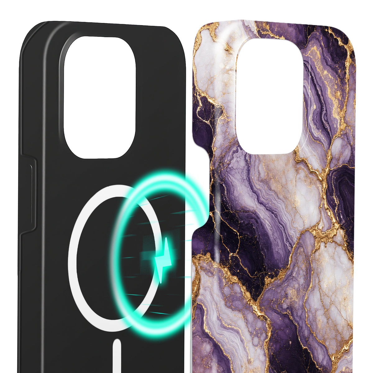 Amethyst - iPhone 14 Pro Hülle NALIA Protective Hülle