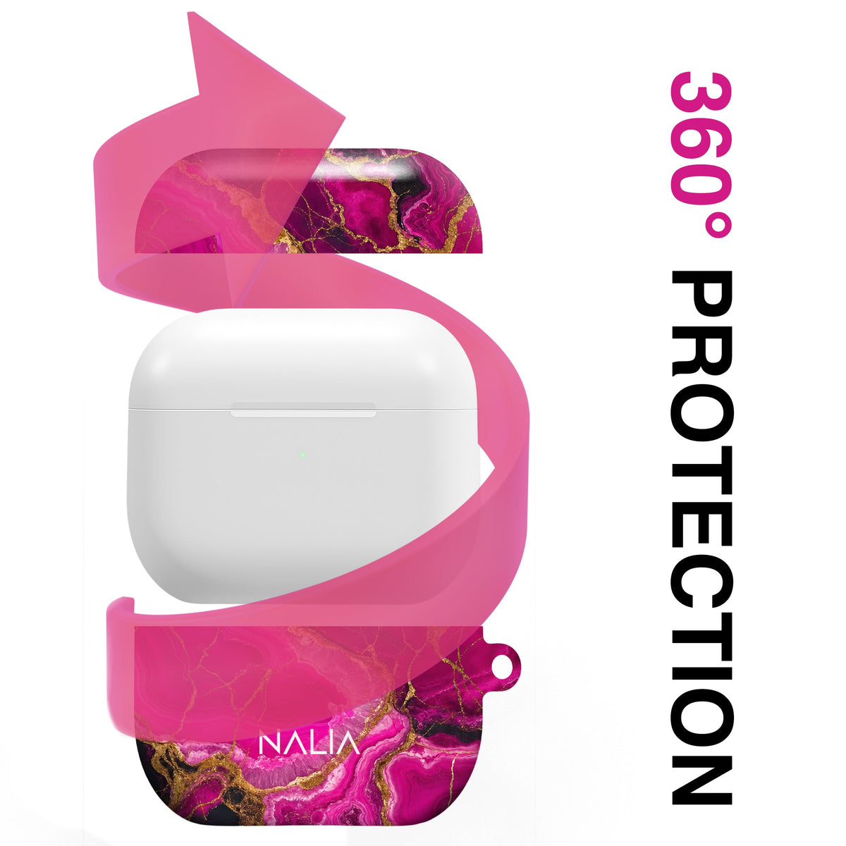 Rubin - AirPods 4 Hülle NALIA Protective Hülle