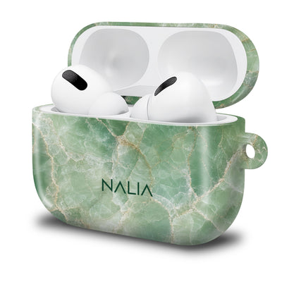 Giada AirPods Pro 2 Hülle mit Marmoroptik, geöffnet