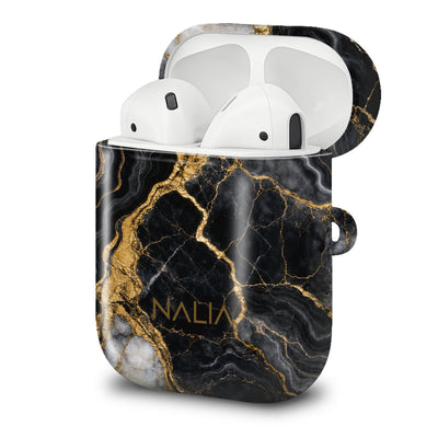 Obsidian - AirPods 1 / 2 Hülle NALIA Protective Hülle