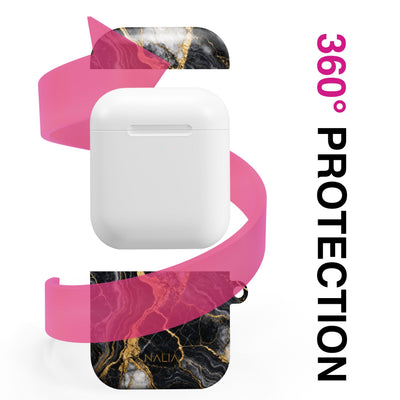 Obsidian - AirPods 1 / 2 Hülle NALIA Protective Hülle