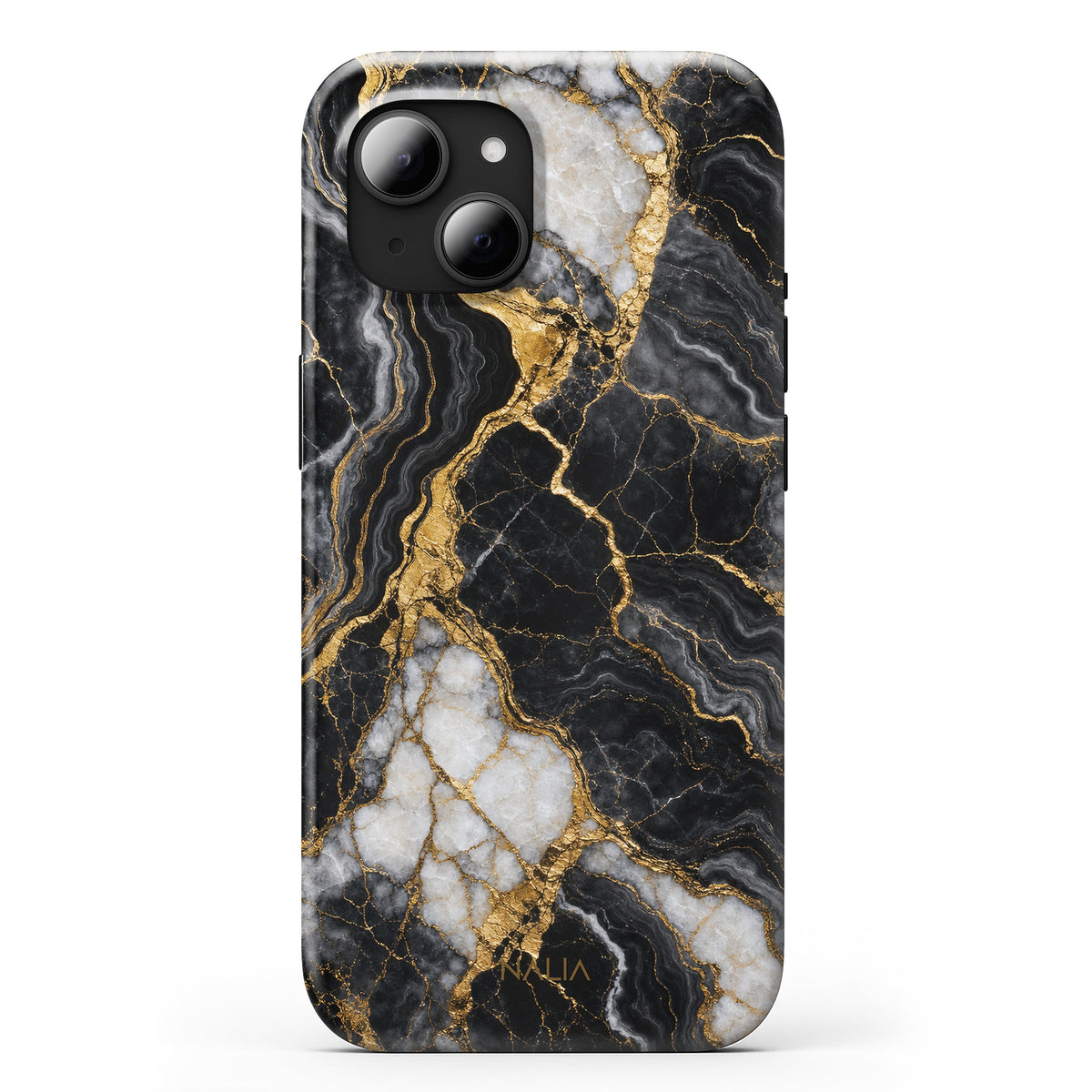 Obsidian - iPhone 14 Hülle NALIA Protective Hülle