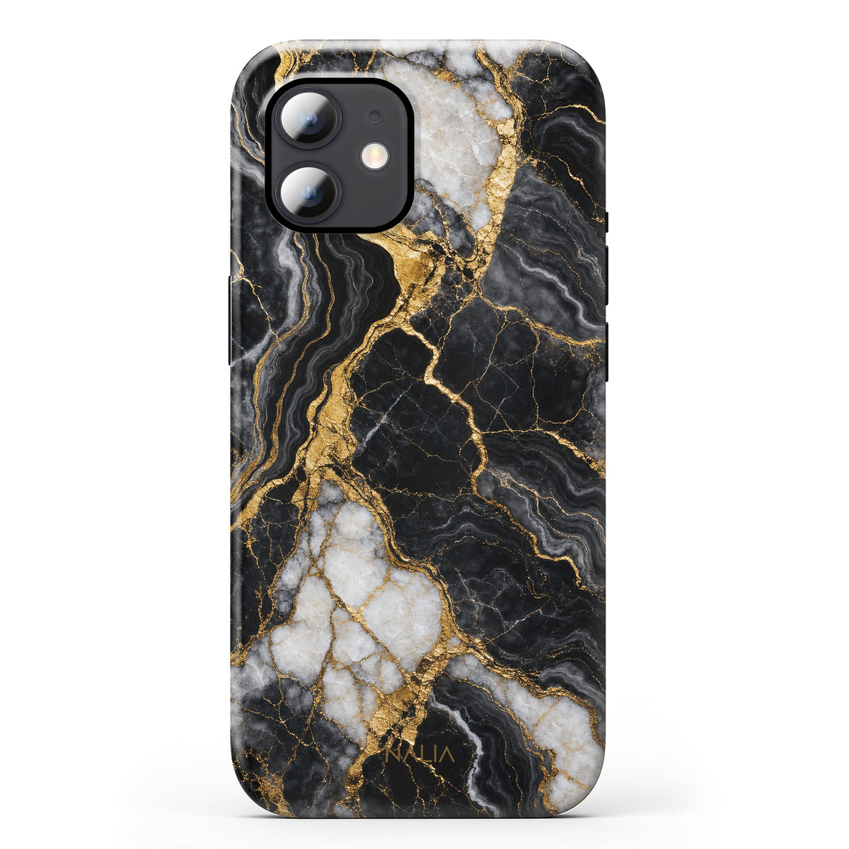Obsidian - iPhone 12 Hülle NALIA Protective Hülle