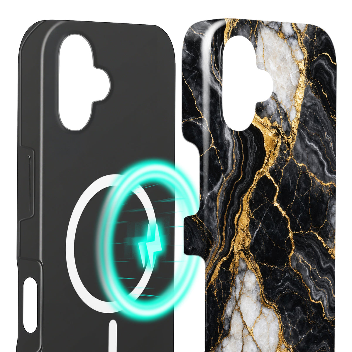 Obsidian - iPhone 16 Hülle NALIA Protective Hülle