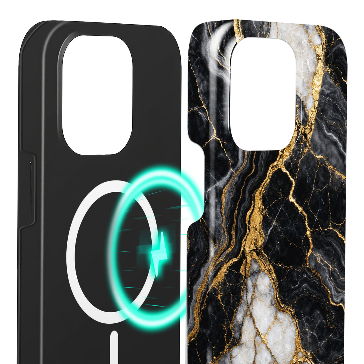 Obsidian - iPhone 15 Pro Max Hülle NALIA Protective Hülle