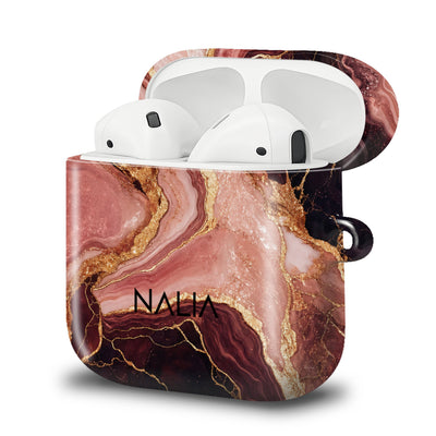 Rosenquarz - AirPods Pro 3 Hülle NALIA Protective Hülle