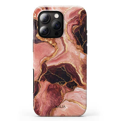 Rosenquarz - iPhone 16 Pro Max Hülle NALIA Protective Hülle