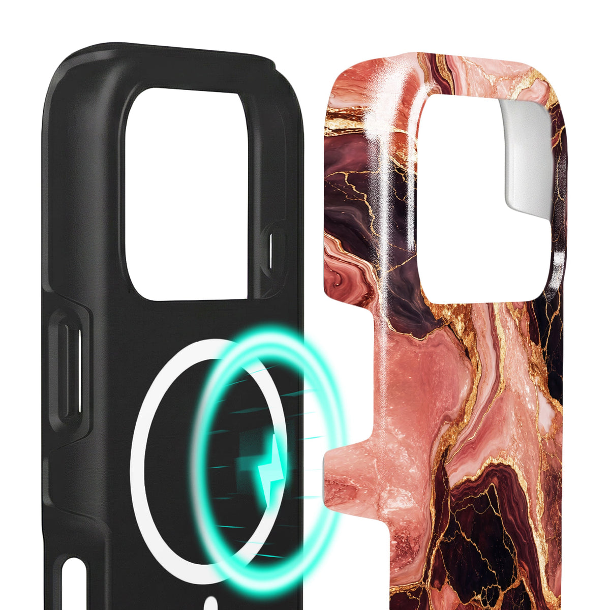 Rosenquarz - iPhone 18 Pro Hülle NALIA Protective Hülle
