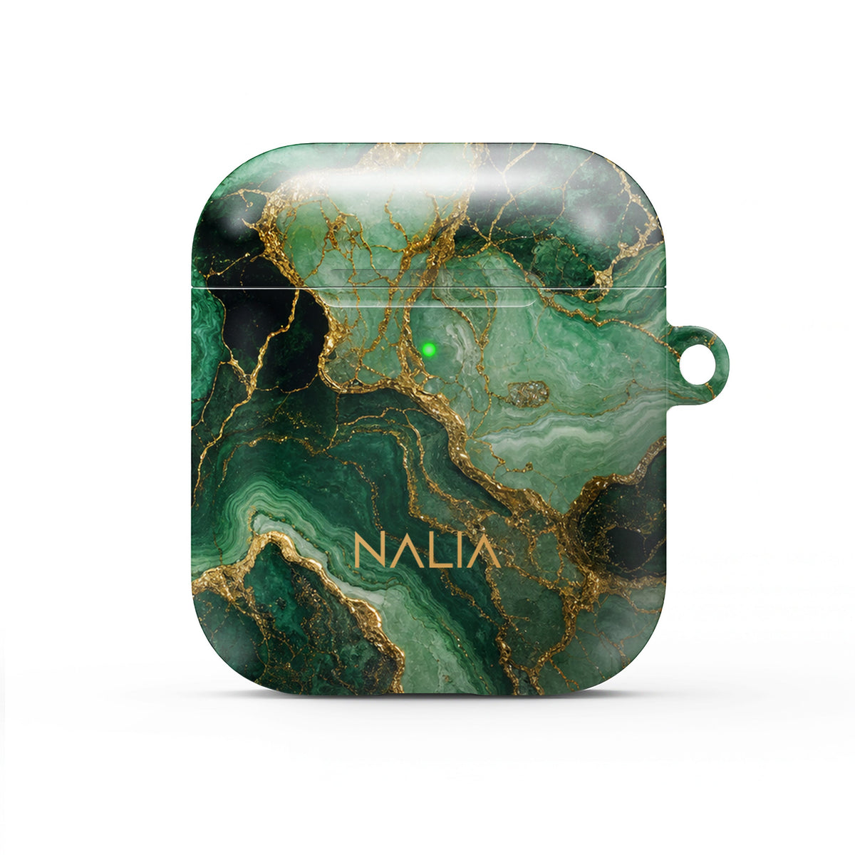 Malachit - AirPods 1 / 2 Hülle NALIA Protective Hülle