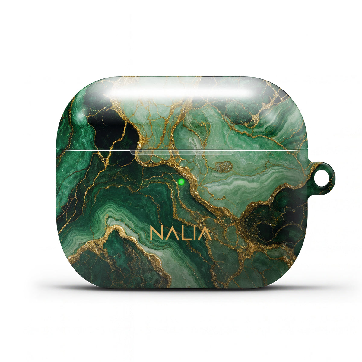 Malachit - AirPods 4 Hülle NALIA Protective Hülle