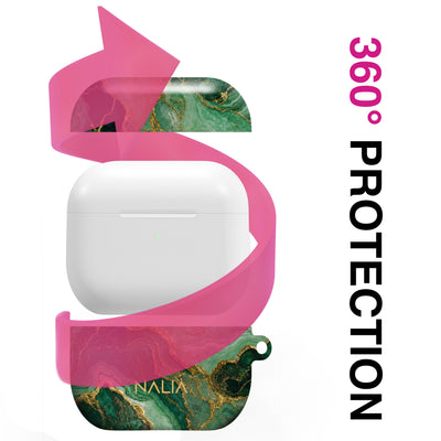 Malachit - AirPods Pro 3 Hülle NALIA Protective Hülle