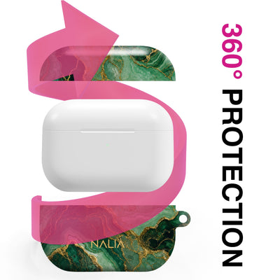 Malachit - AirPods Pro Hülle NALIA Protective Hülle