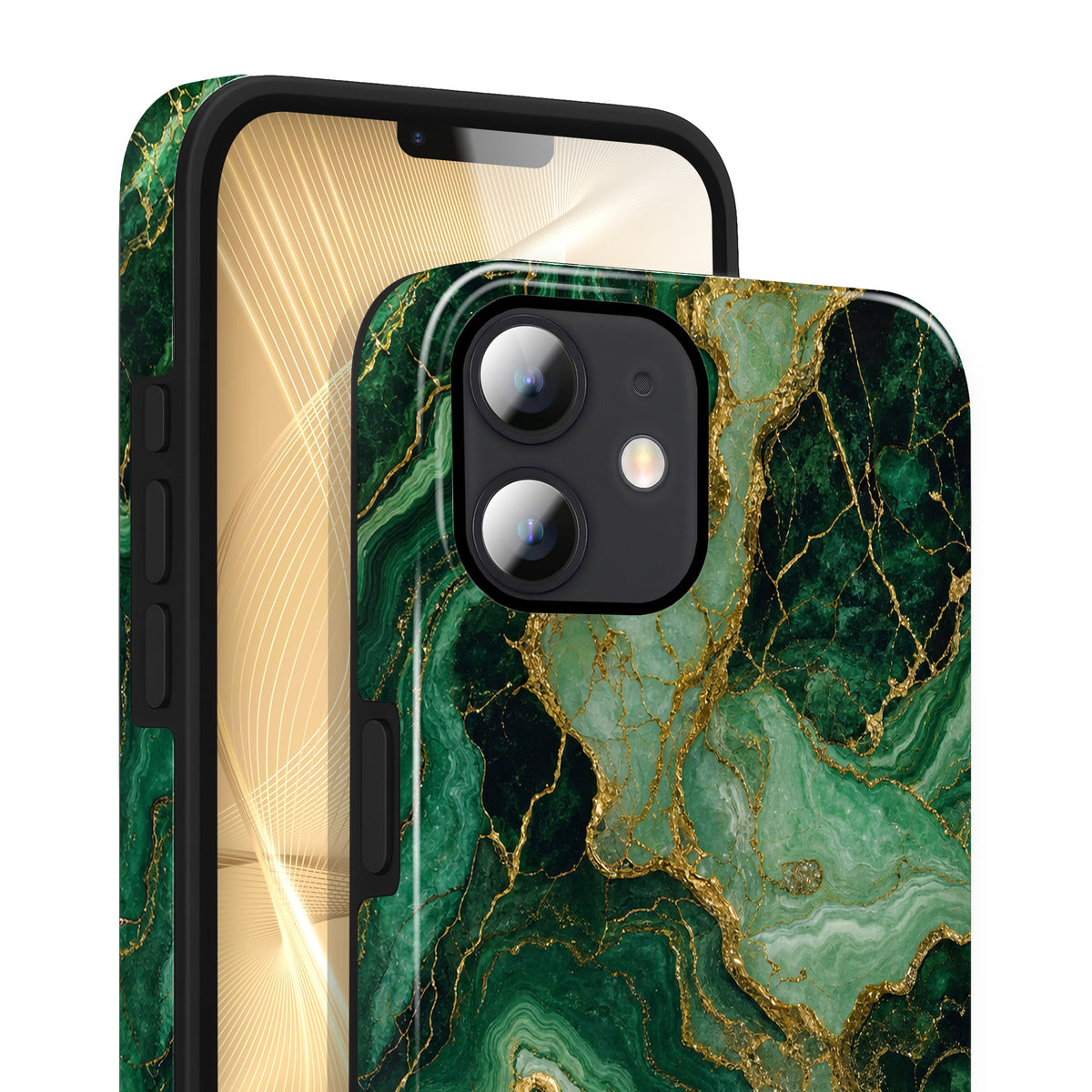 Malachit - iPhone 12 Mini Hülle NALIA Protective Hülle