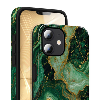 Malachit - iPhone 12 Mini Hülle NALIA Protective Hülle