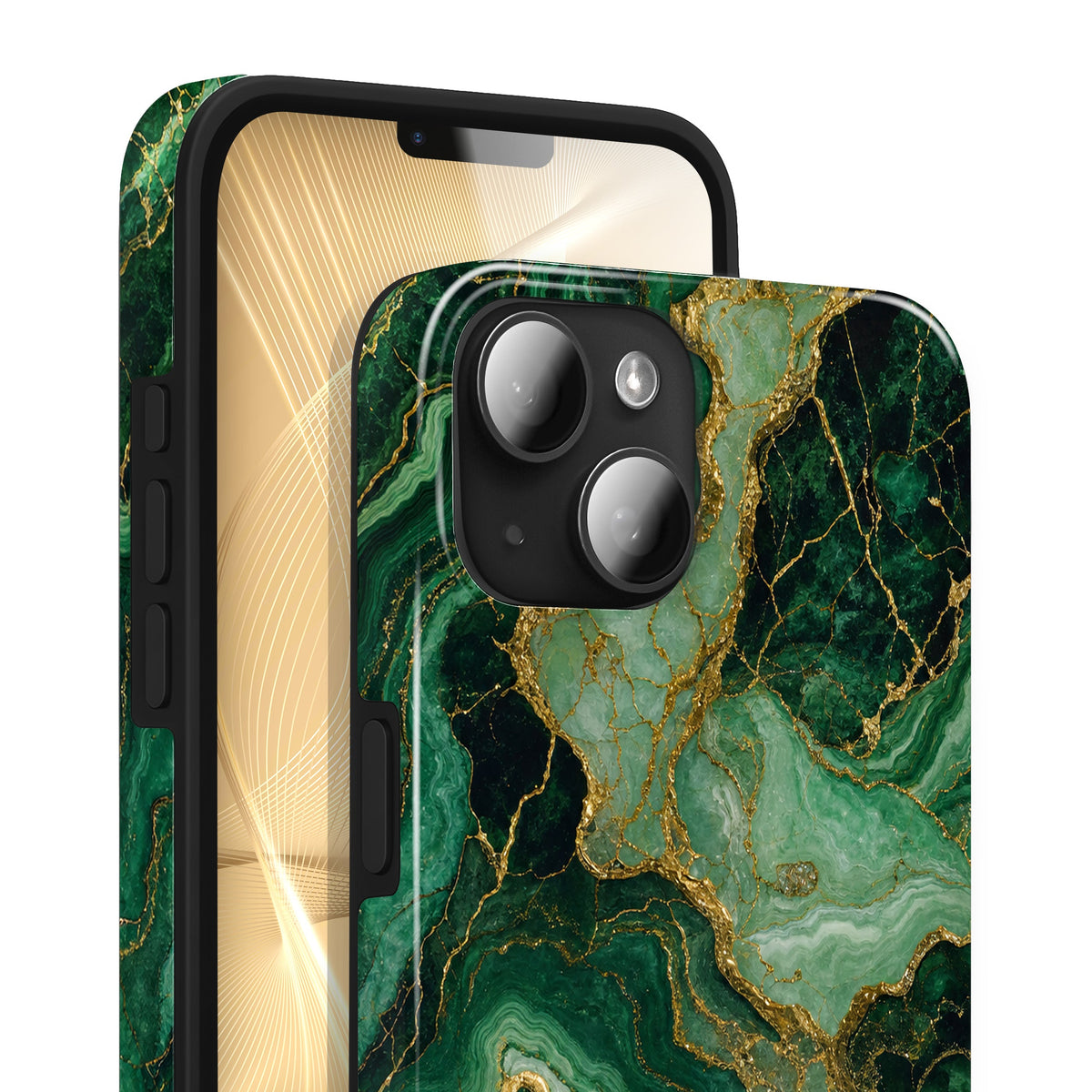 Malachit - iPhone 14 Plus Hülle NALIA Protective Hülle