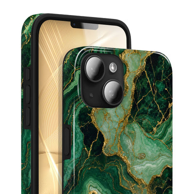 Malachit - iPhone 14 Hülle NALIA Protective Hülle