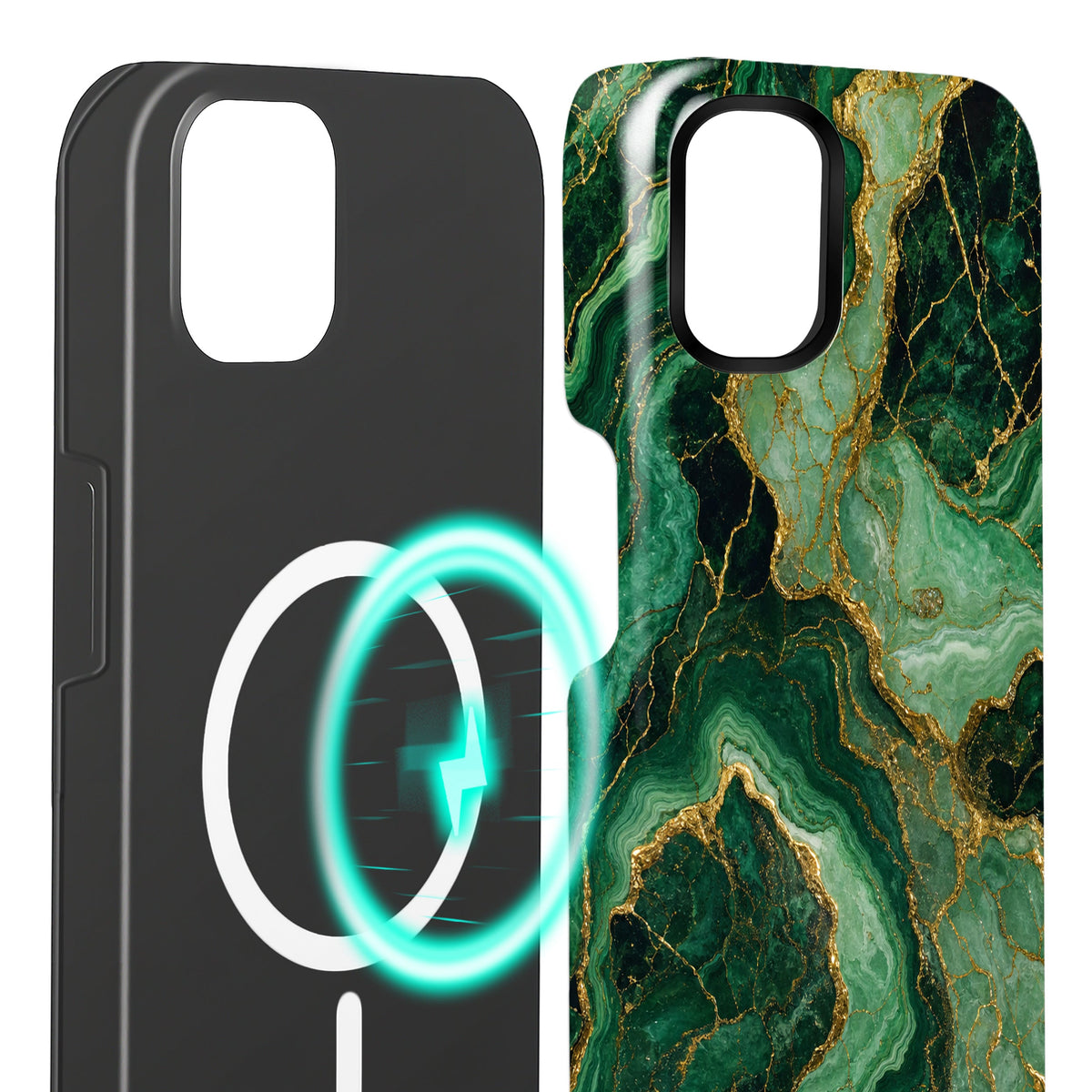 Malachit - iPhone 12 Mini Hülle NALIA Protective Hülle