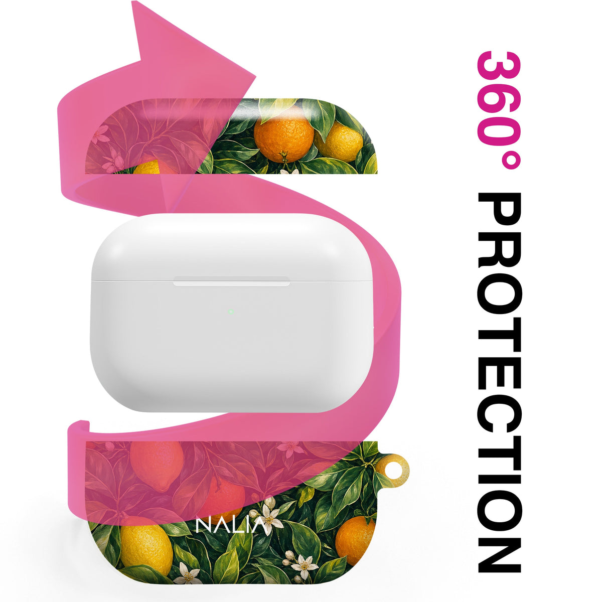 Clementine - AirPods Pro 2 Hülle NALIA Protective Hülle