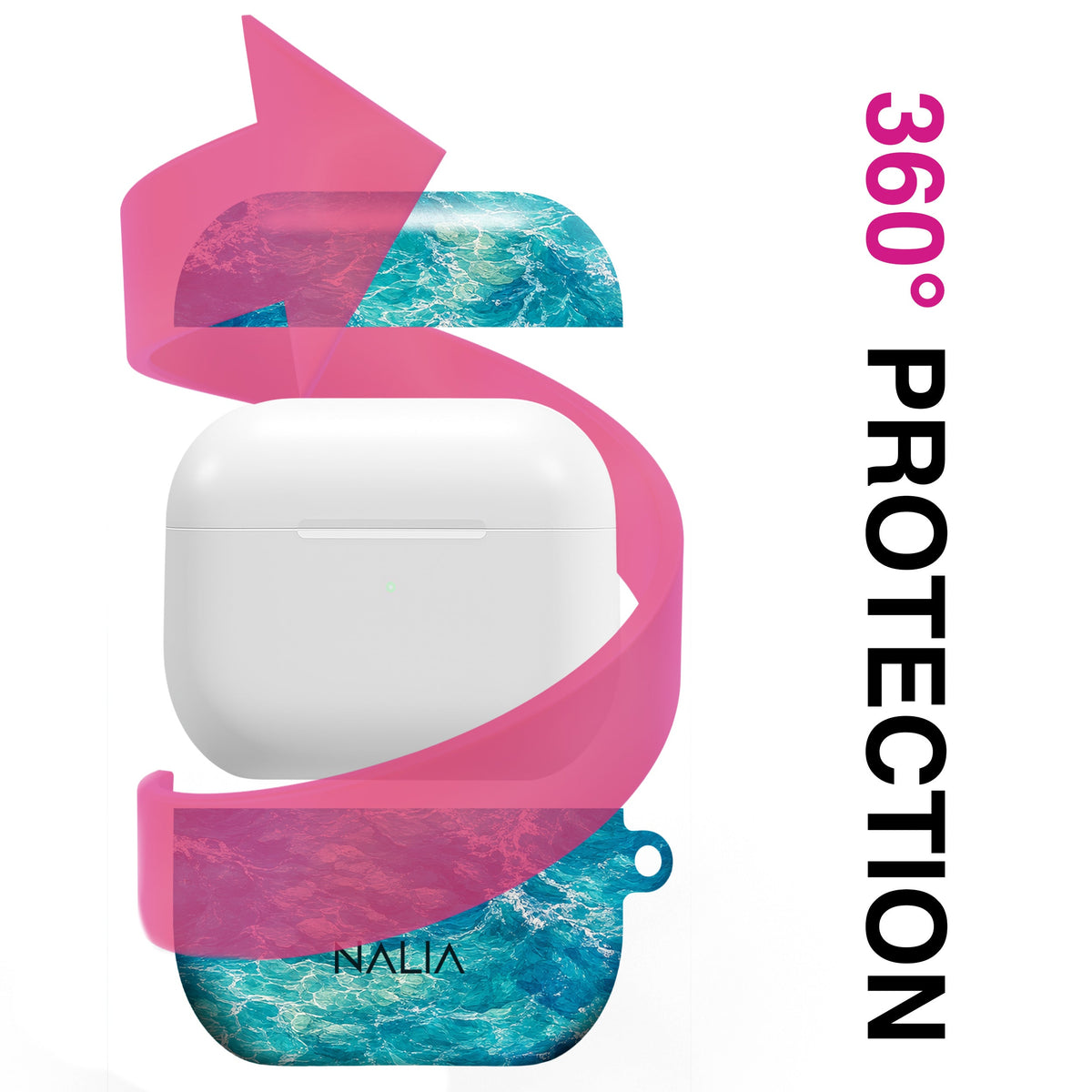 Brandung - AirPods 4 Hülle NALIA Protective Hülle