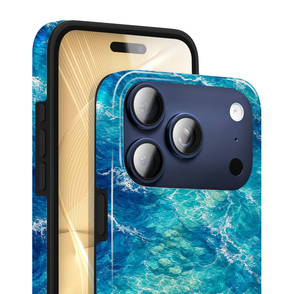 Brandung - iPhone 17 Pro Max Hülle NALIA Protective Hülle