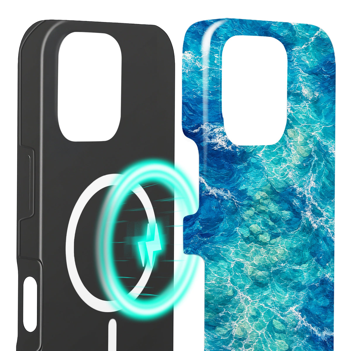Brandung - iPhone 16 Pro Hülle NALIA Protective Hülle