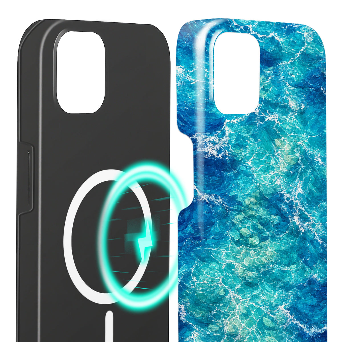 Brandung - iPhone 15 Hülle NALIA Protective Hülle