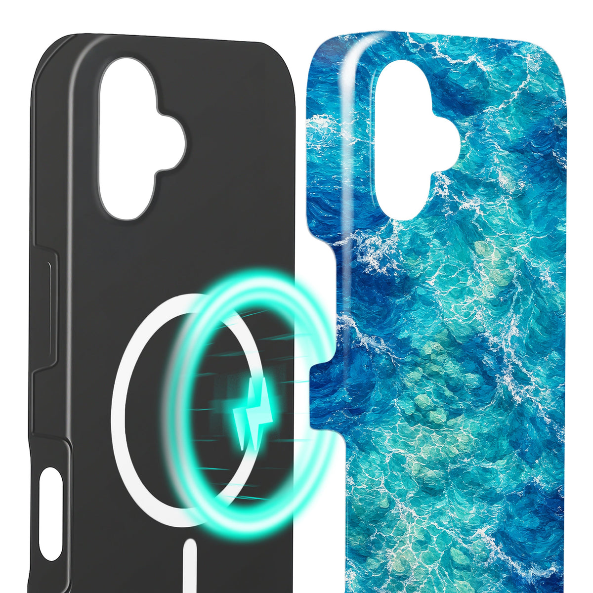 Brandung - iPhone 16 Plus Hülle NALIA Protective Hülle