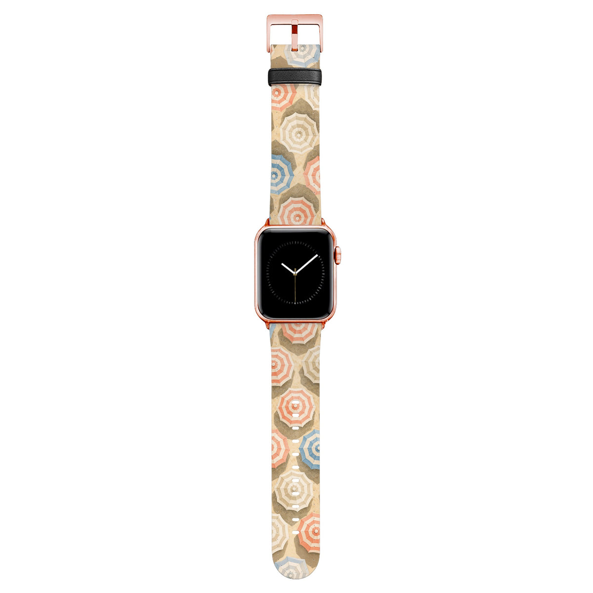 Sonnendeck - Apple Watch Armband 38/40/41/42mm 38 40 41 42mm Matt Rose Gold NALIA Kunstleder Armband