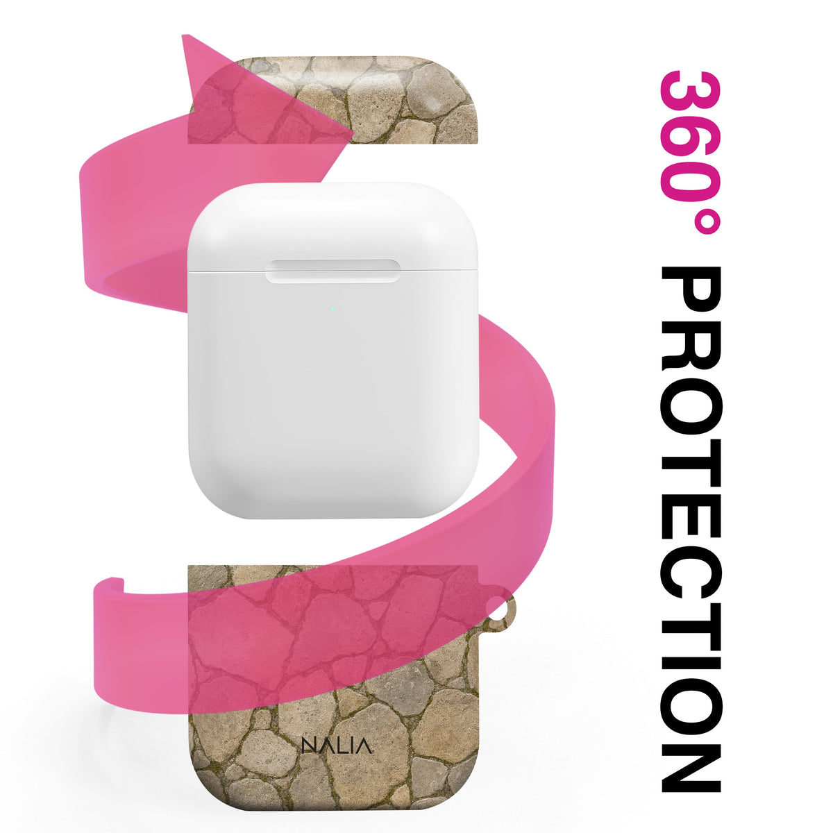 Piazza - AirPods 1 / 2 Hülle NALIA Protective Hülle