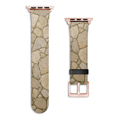 Piazza - Apple Watch Armband 44/45/46/49mm 44 45 46 49mm Matt Rose Gold NALIA Kunstleder Armband