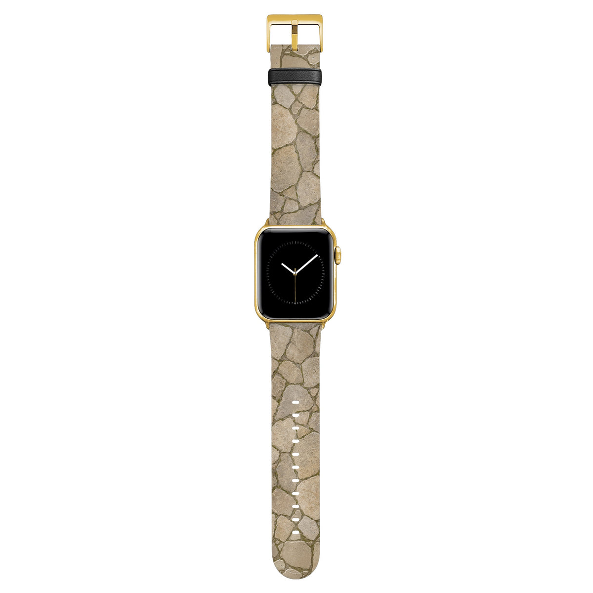 Piazza - Apple Watch Armband 38/40/41/42mm 38 40 41 42mm Matt Gold NALIA Kunstleder Armband