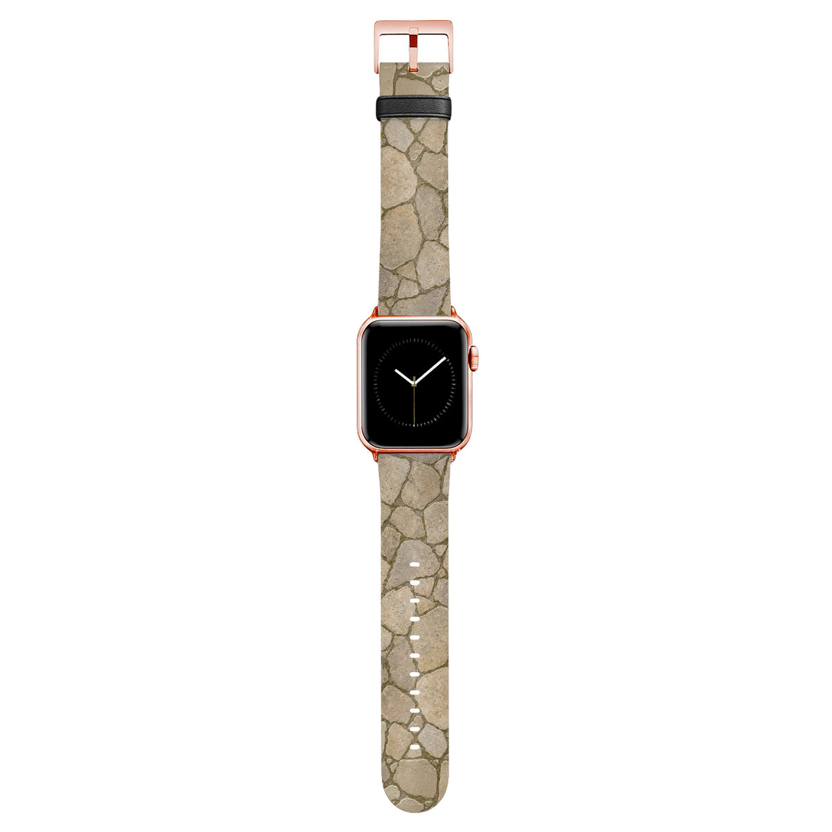 Piazza - Apple Watch Armband 44/45/46/49mm 44 45 46 49mm Matt Rose Gold NALIA Kunstleder Armband