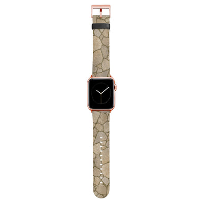 Piazza - Apple Watch Armband 38/40/41/42mm 38 40 41 42mm Matt Rose Gold NALIA Kunstleder Armband