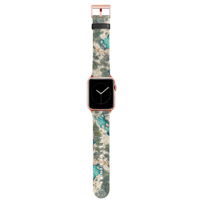 Klippe - Apple Watch Armband 38/40/41/42mm 38 40 41 42mm Matt Rose Gold NALIA Kunstleder Armband