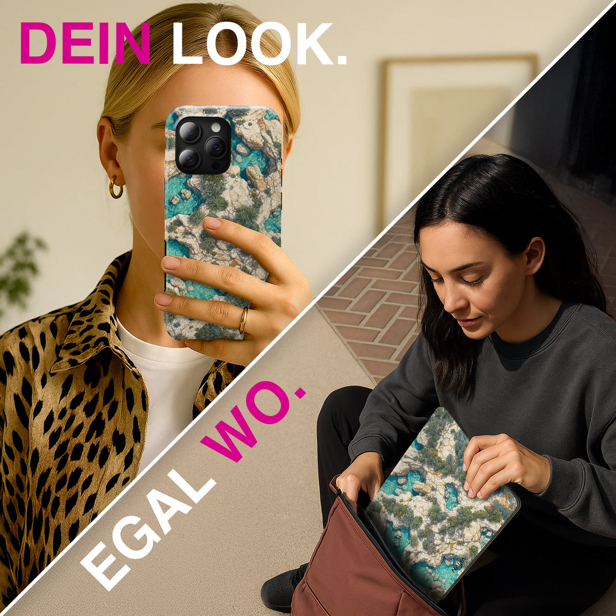 Klippe - iPad Air 13″ (M2 [2024] & M3 [2025]) Hülle NALIA Protective Hülle