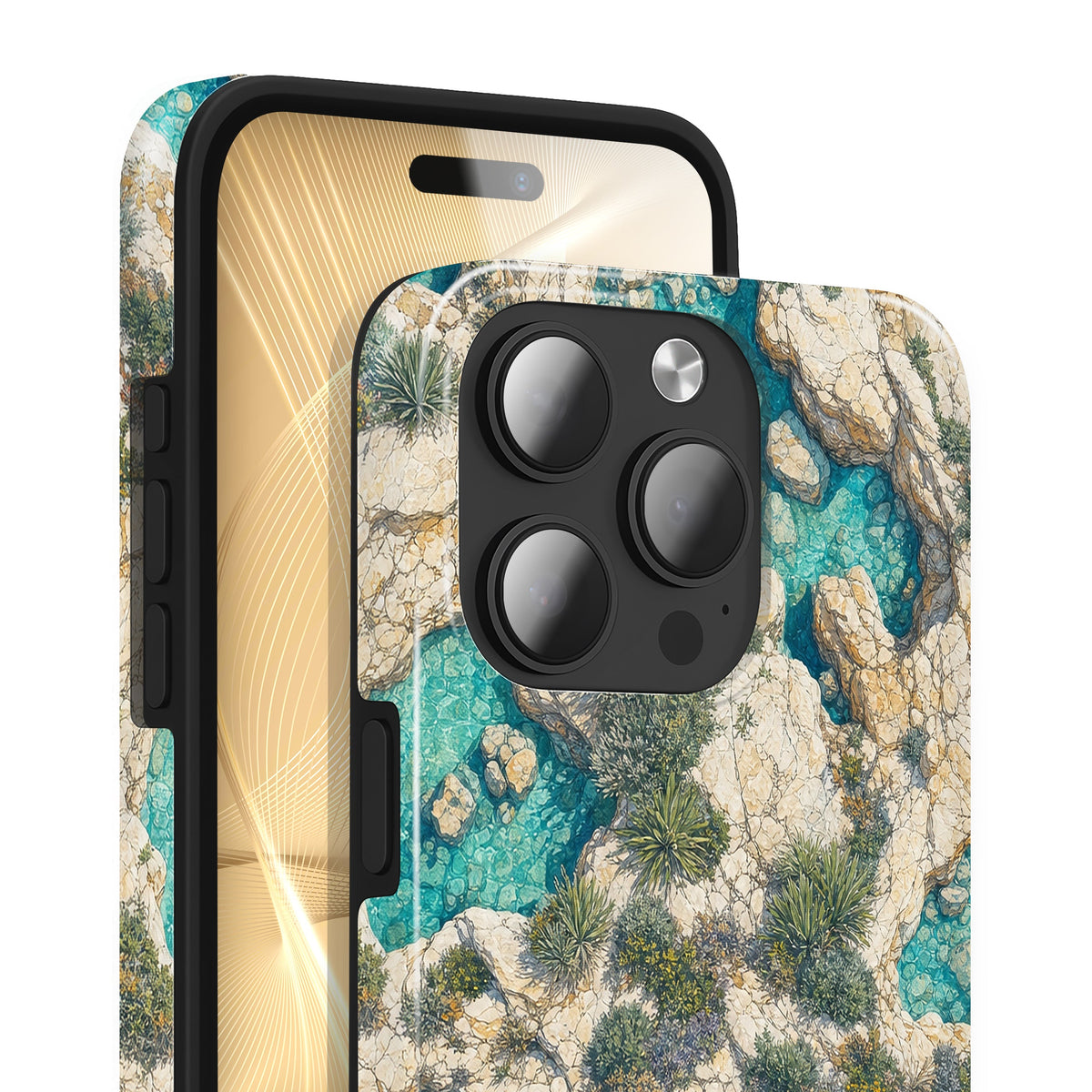 Klippe - iPhone 16 Pro Hülle NALIA Protective Hülle