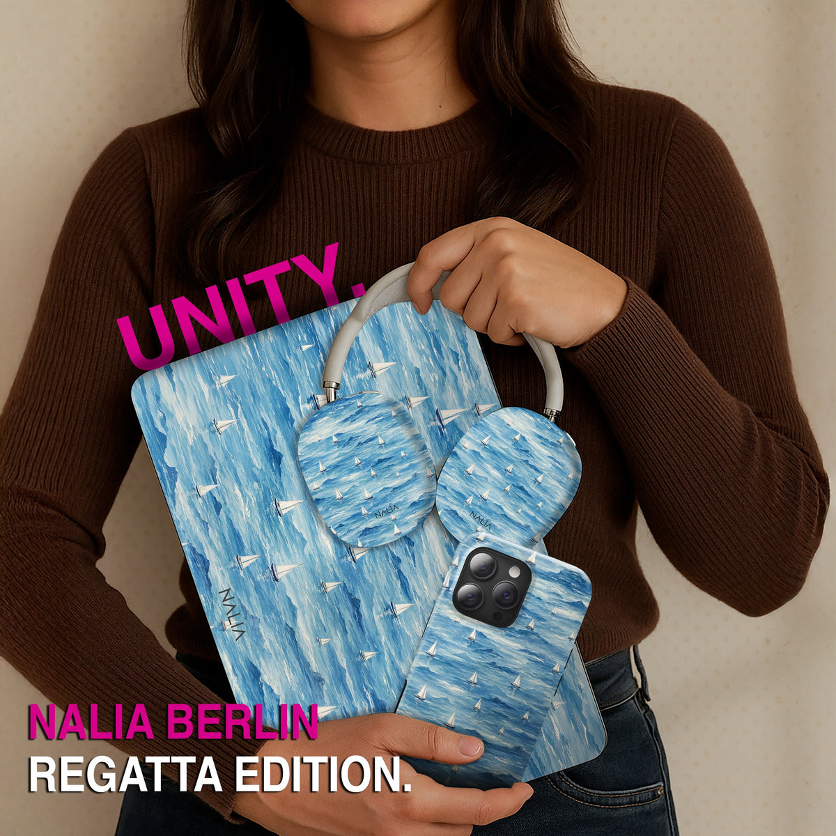Regatta - iPhone 15 Plus Hülle NALIA Protective Hülle