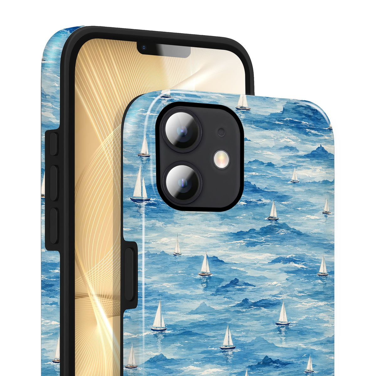 Regatta - iPhone 12 Mini Hülle NALIA Protective Hülle