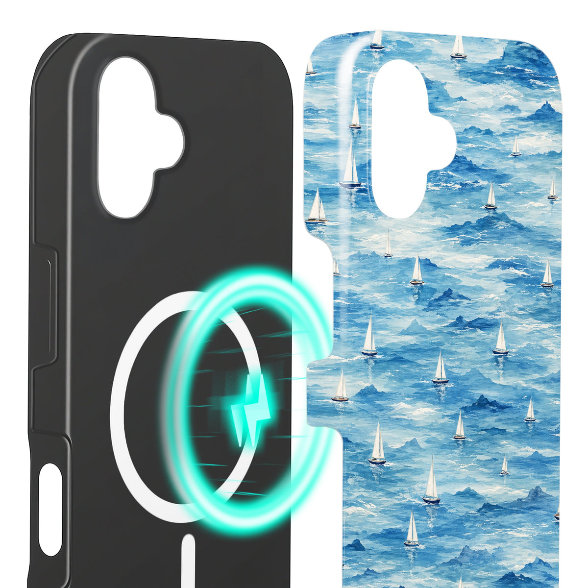 Regatta - iPhone 16 Hülle NALIA Protective Hülle