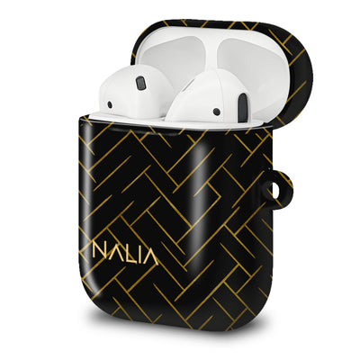 Noir - AirPods 1 / 2 Hülle NALIA Protective Hülle