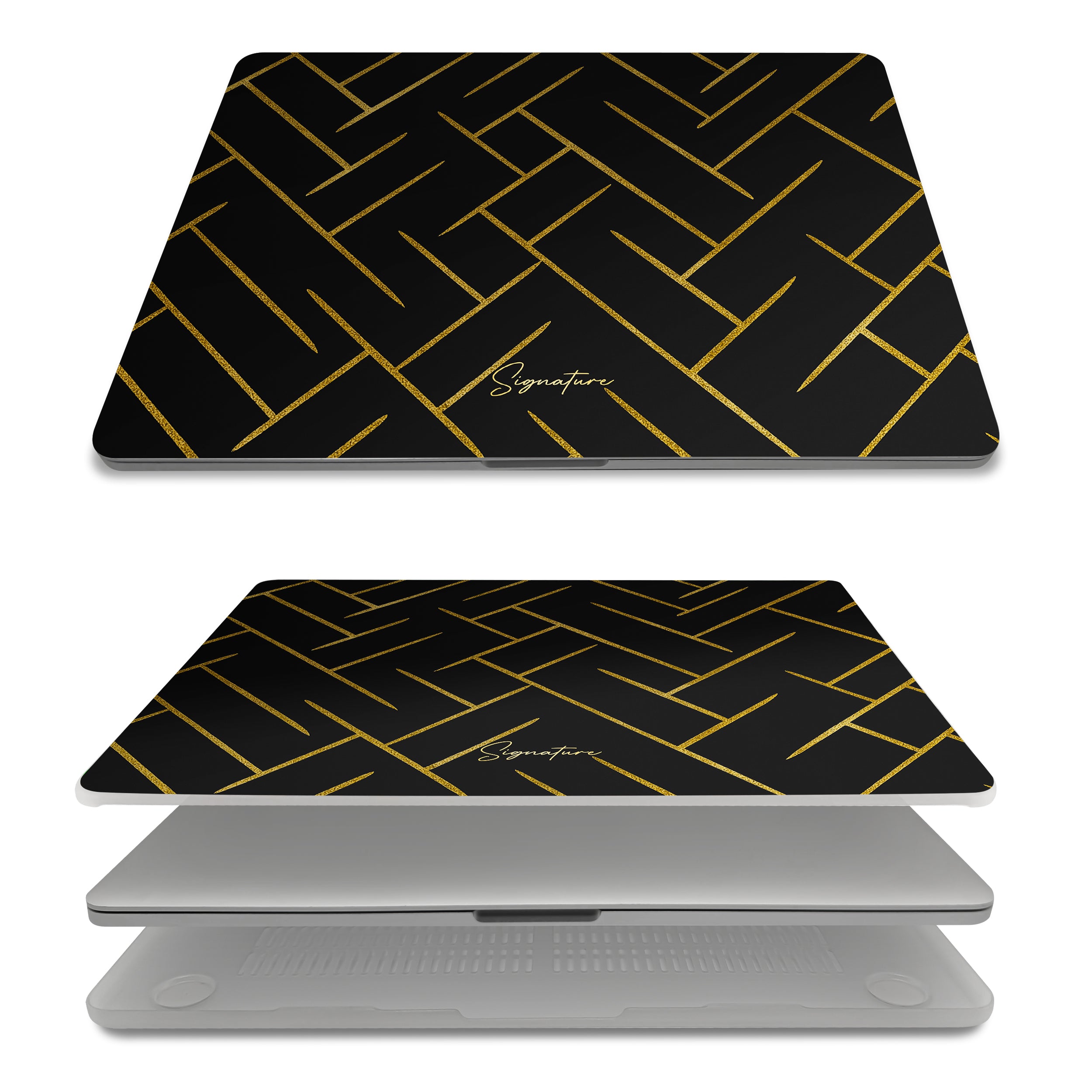 Noir - MacBook Air 13 [A1932/A2179/A2337] Hülle NALIA Tech Accessories