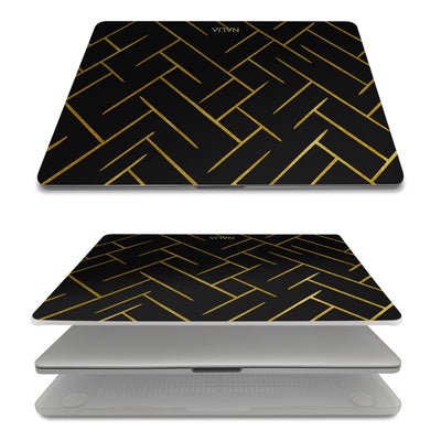 Noir - MacBook Pro 14 [A3112/A3185/A3401] Hülle NALIA Protective Hülle
