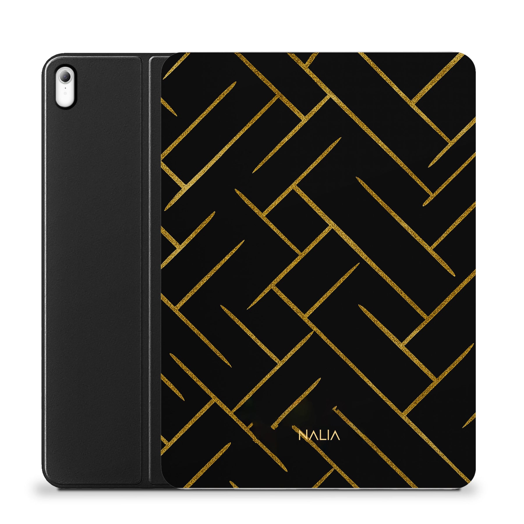 Noir - iPad Air 11 (8th Gen) Hülle NALIA Protective Hülle