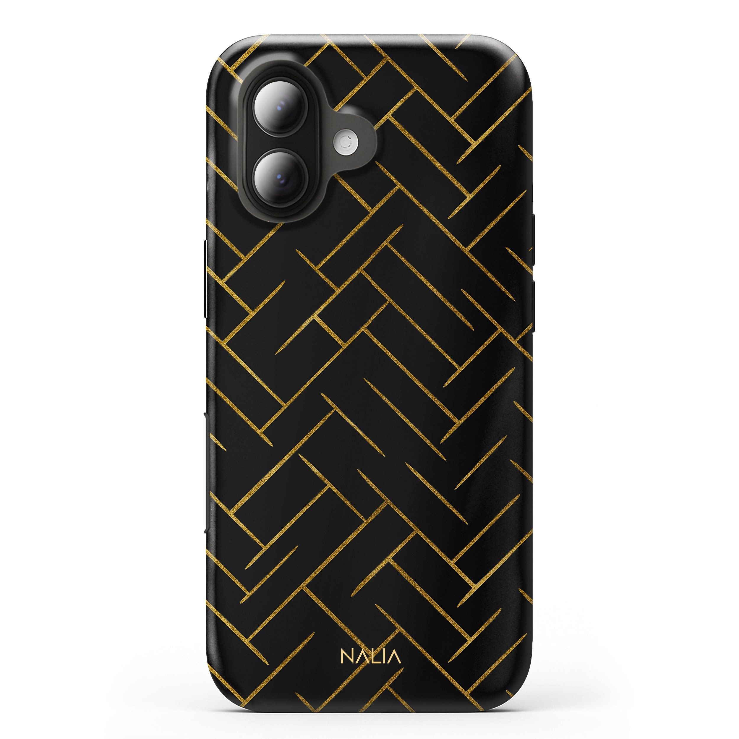 Noir - iPhone 16 Hülle NALIA Protective Hülle