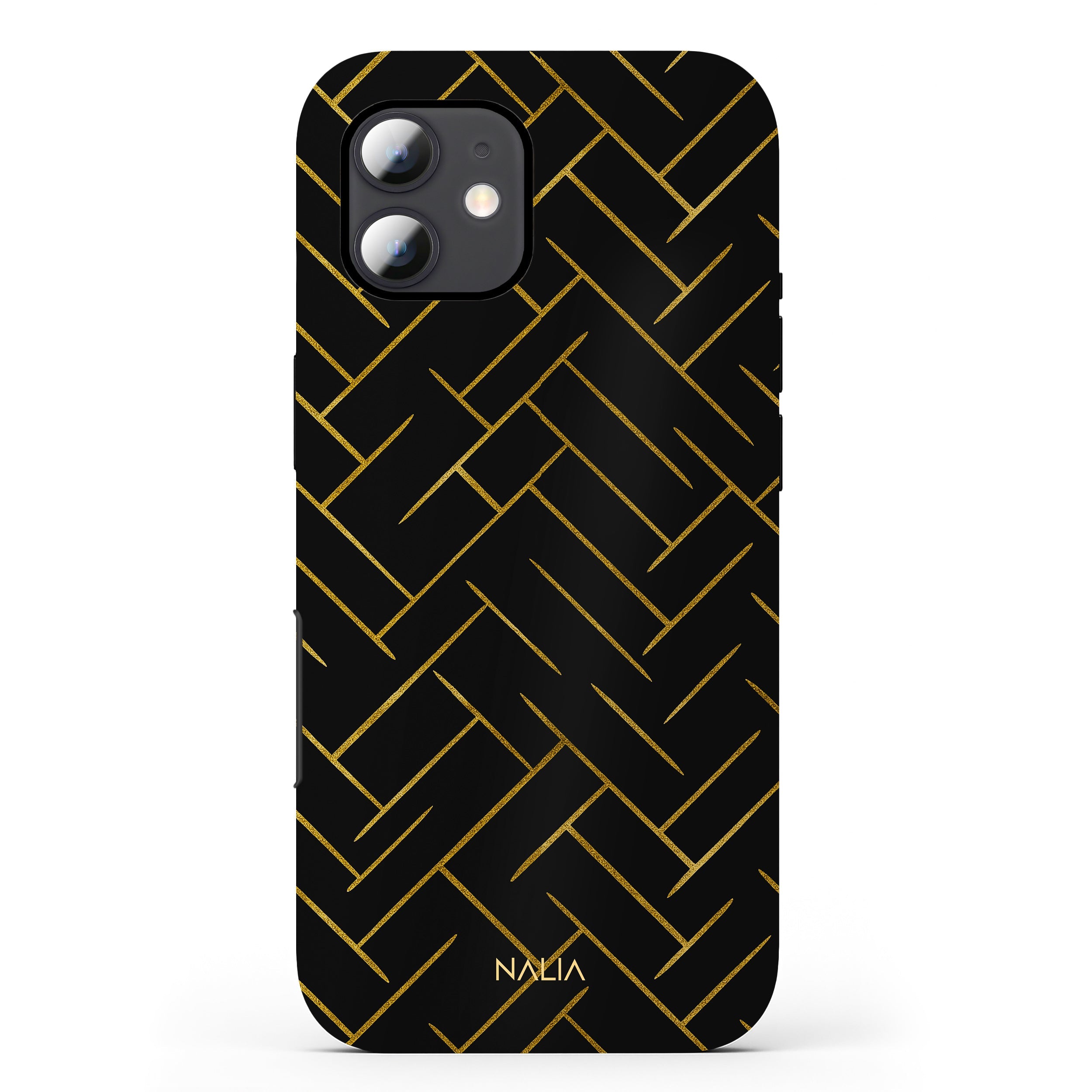 Noir - iPhone 12 Hülle NALIA Protective Hülle