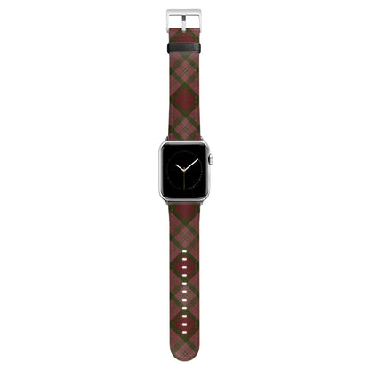 Oxford - Apple Watch Armband 38-41mm & 42 (ab Serie 10) 38-41mm & 42 (ab Serie 10) Matt Silber NALIA Kunstleder Armband