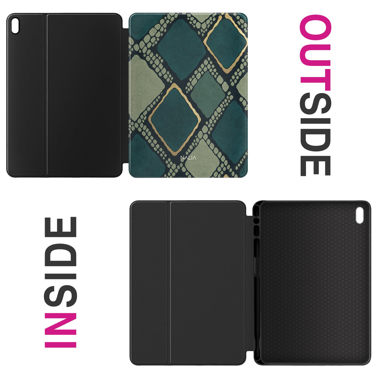 Mamba - iPad Air 13″ (M2 [2024] & M3 [2025]) Hülle NALIA Protective Hülle