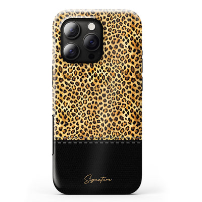 NALIA Signature Hülle für Apple iPhone (Alle Modelle) – Design "Safari" – MagSafe Case mit Leo Muster & Leder Optik NALIA Protective Hülle