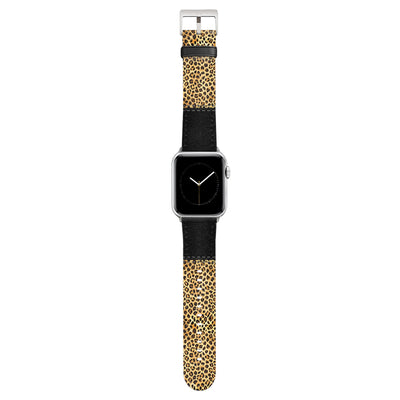 Safari - Apple Watch Armband 44-49mm & 42 (Serie 1-3) 44-49mm & 42 (Serie 1-3) Matt Silber NALIA Kunstleder Armband